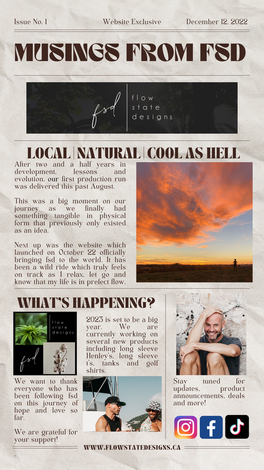 issue no. 1 - musings from fsd