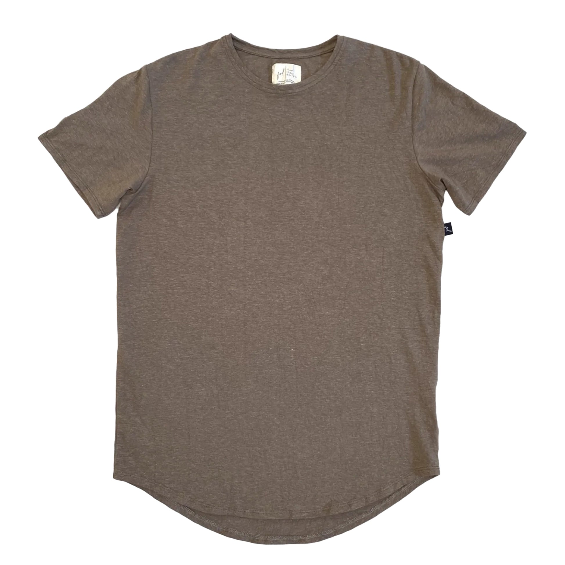 Longline Cap Sleeve T Shirt With Curved Hem | boohooMAN USA